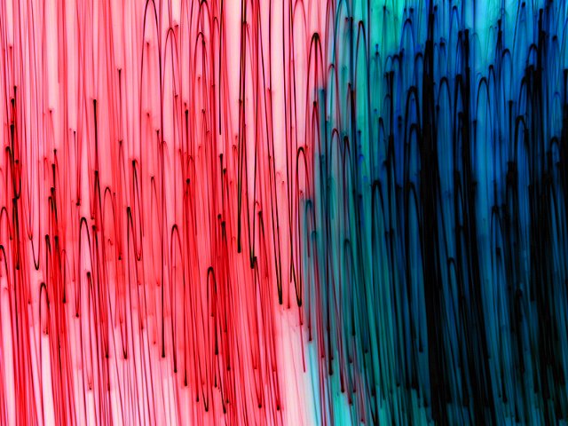 blurry xmas lighting effect