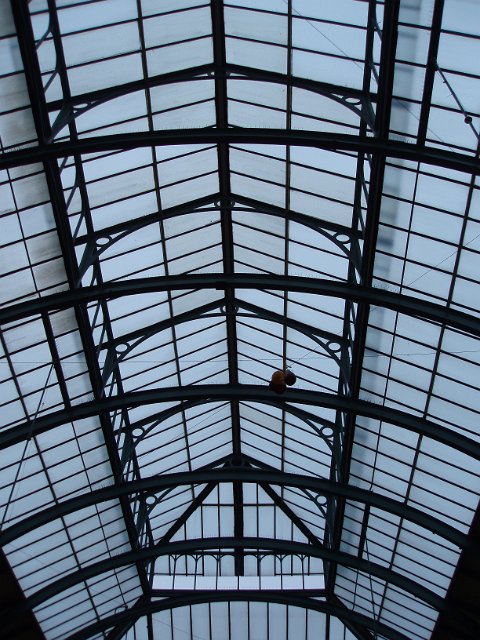 historic victorian market metal structure