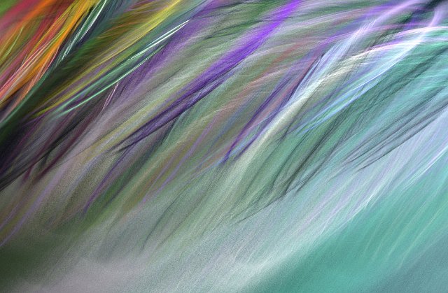 colorful fractal pattern that looks like the texture of sand on a creek bed