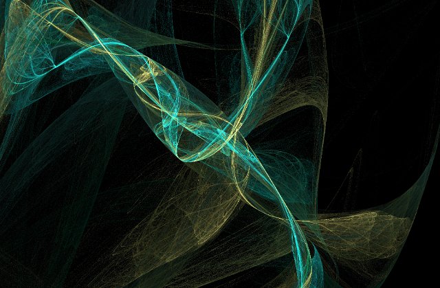 sine wave fractal generated image