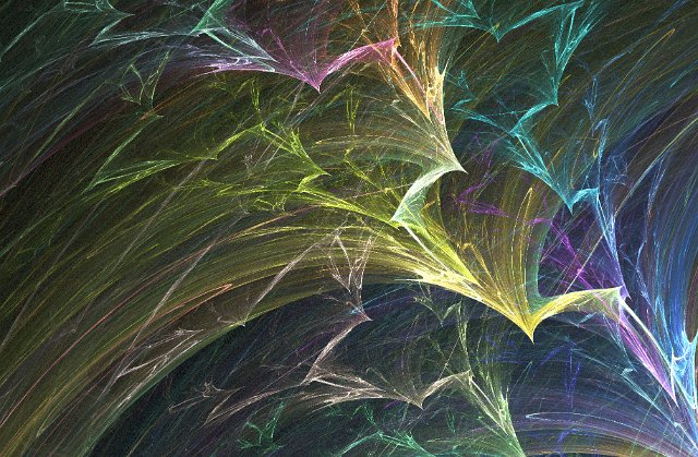 pulsating fractal rendering