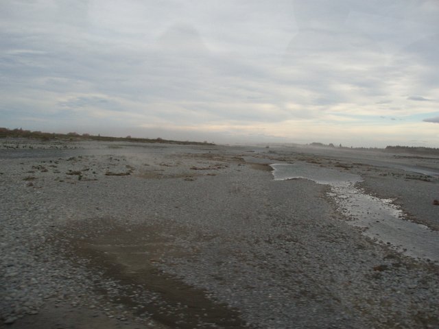gravel river flood plain