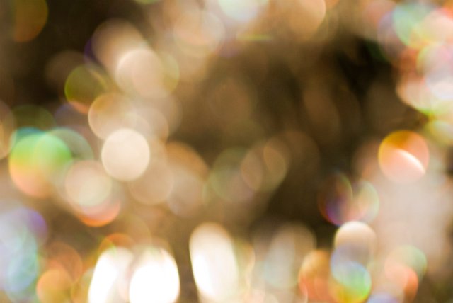 high key blurred bokeh lights with chormatic colours