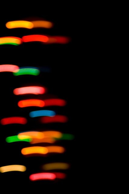 backdrop pattern, picture of blurred motion of coloured lights