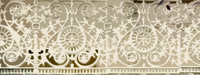 cast iron fence panels