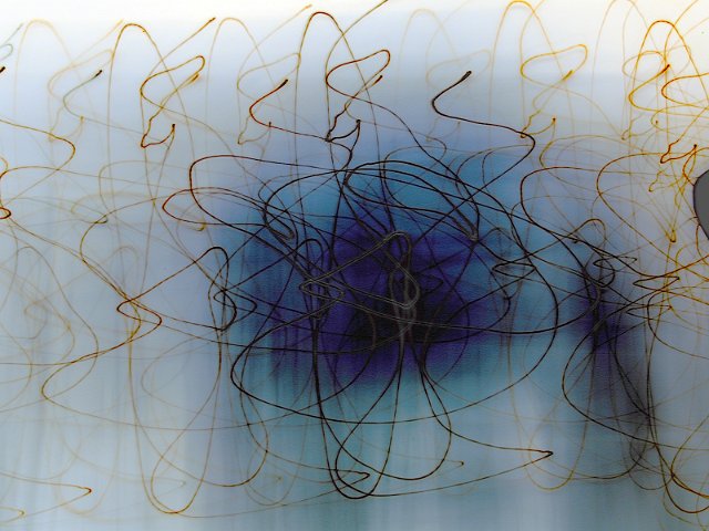 abstract traces of light negative