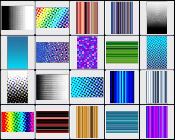 halftones and lines design pack
