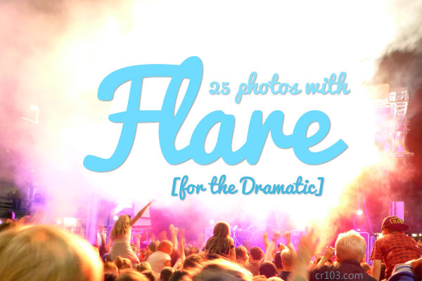 design pack photos with flare