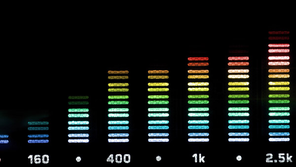 audio spectrum wallpaper