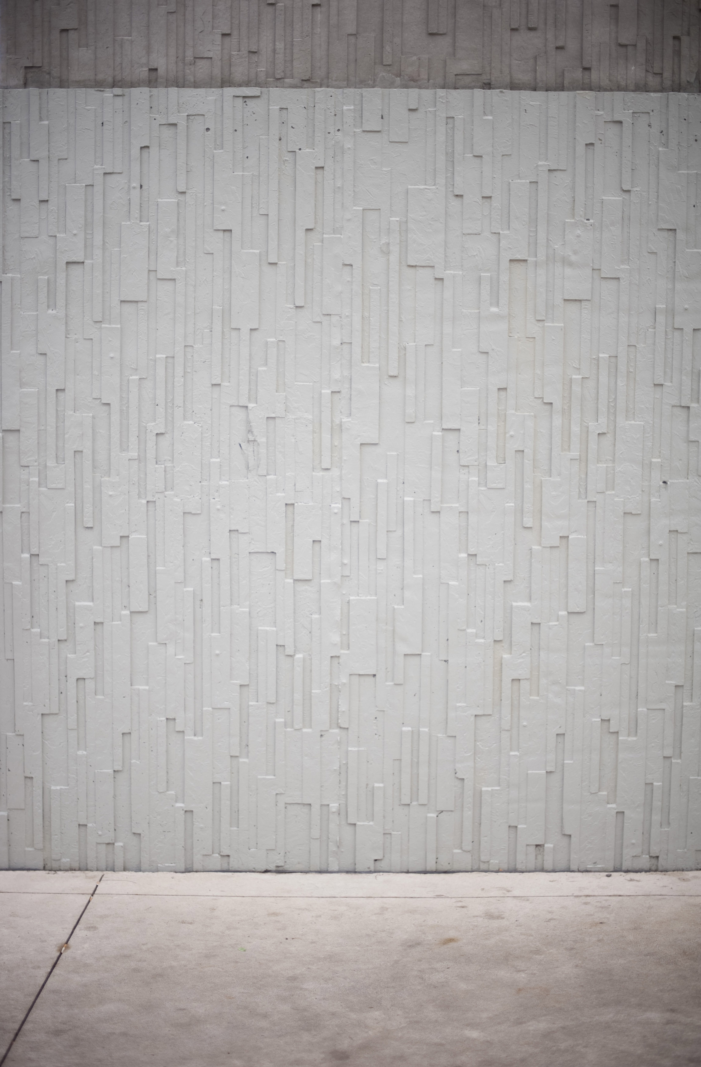 Concrete wall with decorative relief pattern Free backgrounds and