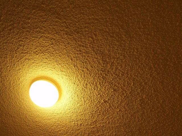 ceiling light, round