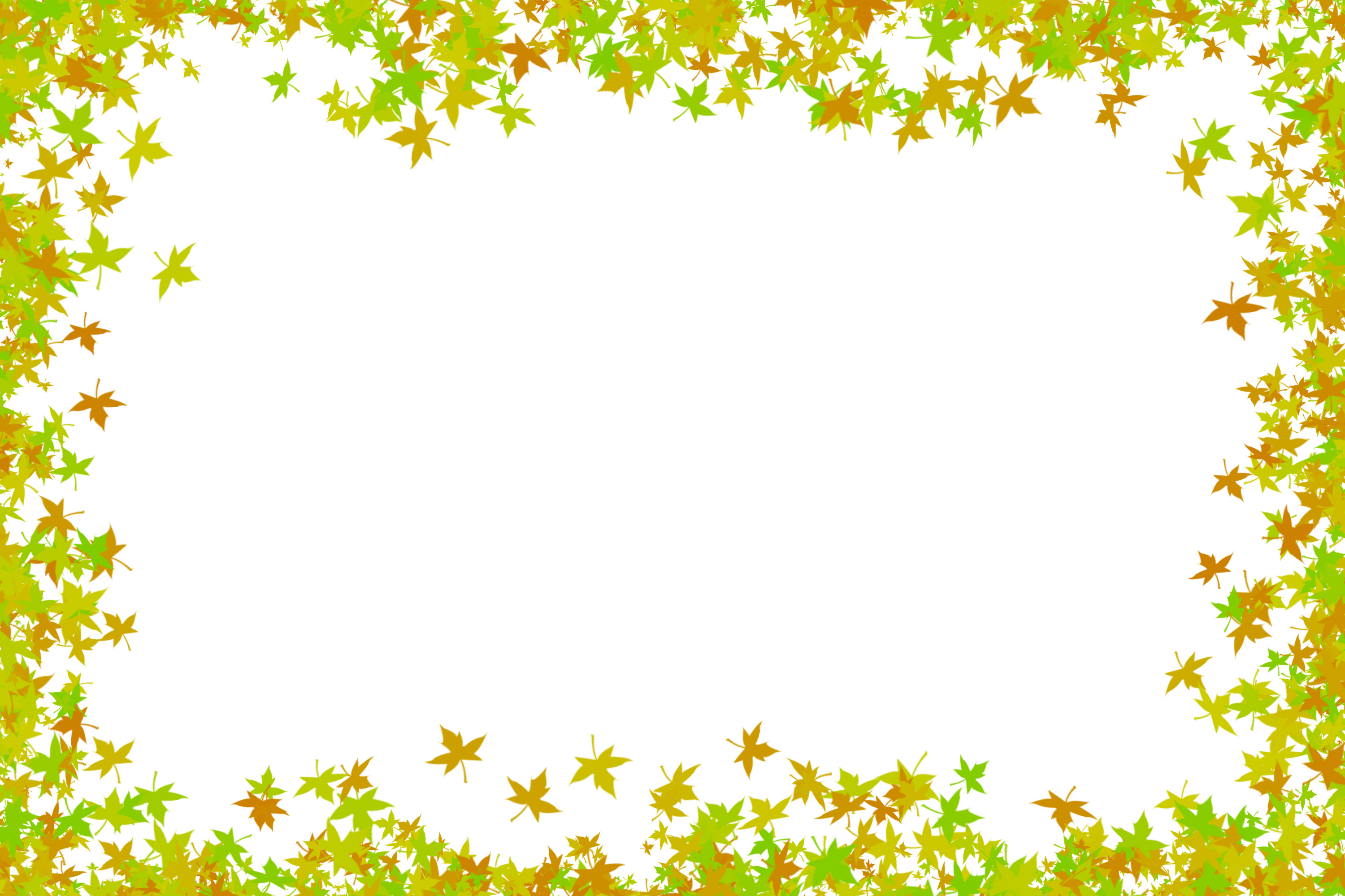 maple leaves frame | Free backgrounds and textures | Cr103.com