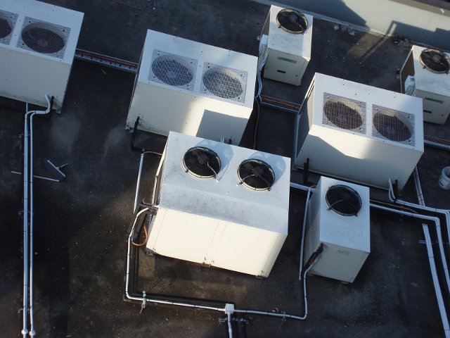 rooftop air conditioning heat exchangers